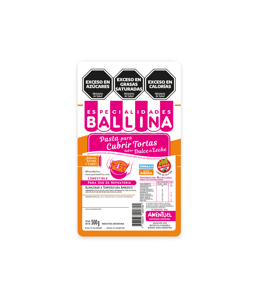 pasta ballina naranja